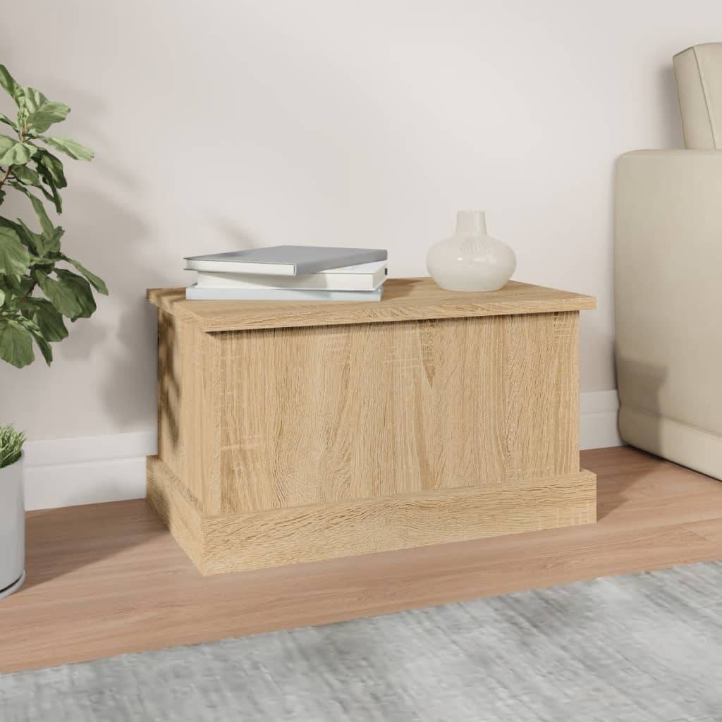 vidaXL Truhe Sonoma-Eiche 50x30x28 cm Holzwerkstoff
