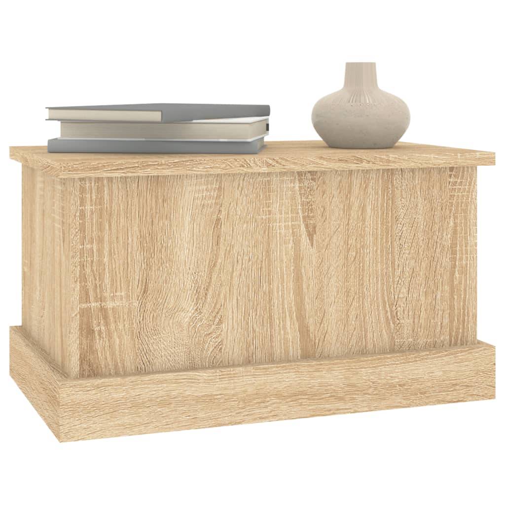 vidaXL Truhe Sonoma-Eiche 50x30x28 cm Holzwerkstoff