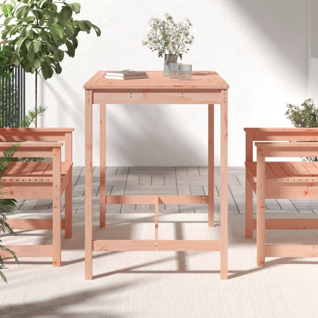vidaXL Gartentisch 121x82,5x110 cm Massivholz Douglasie