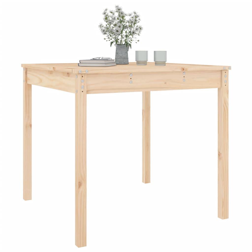 vidaXL Gartentisch 82,5x82,5x76 cm Massivholz Kiefer