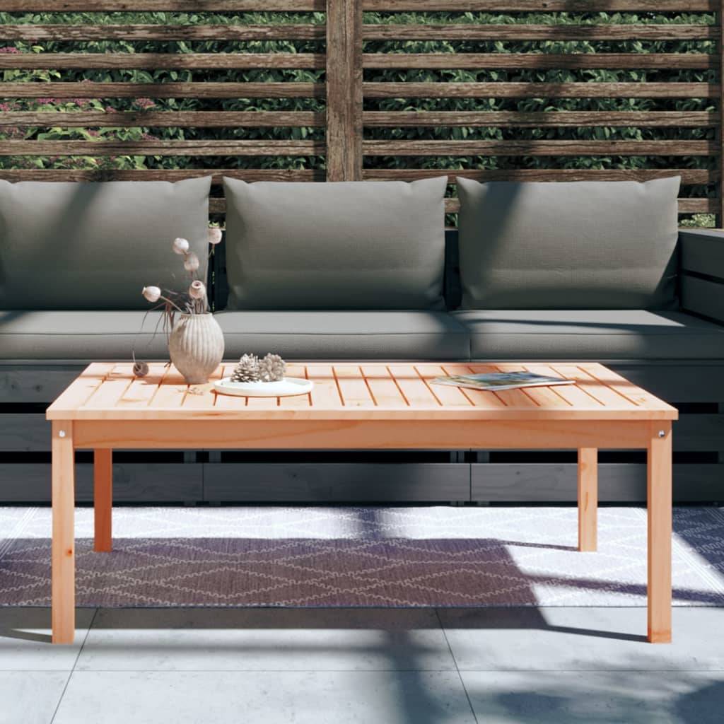 vidaXL Gartentisch 121x82,5x45 cm Massivholz Douglasie