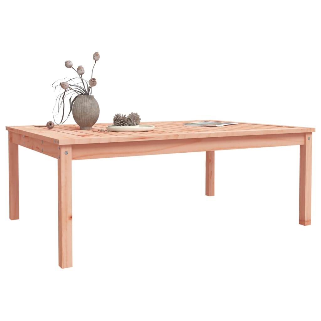 vidaXL Gartentisch 121x82,5x45 cm Massivholz Douglasie
