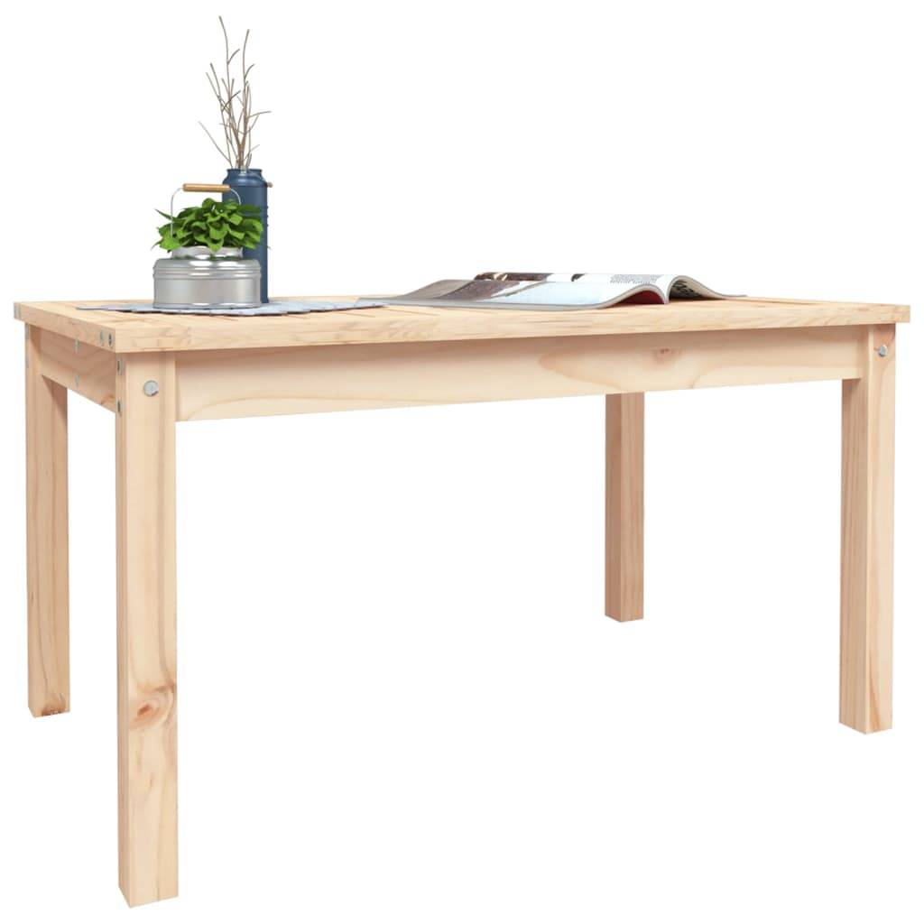 vidaXL Gartentisch 82,5x50,5x45 cm Massivholz Kiefer