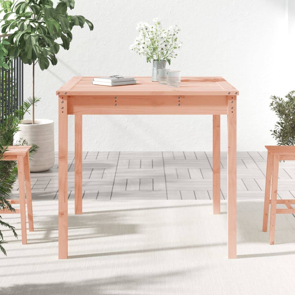 vidaXL Gartentisch 82,5x82,5x76 cm Massivholz Douglasie