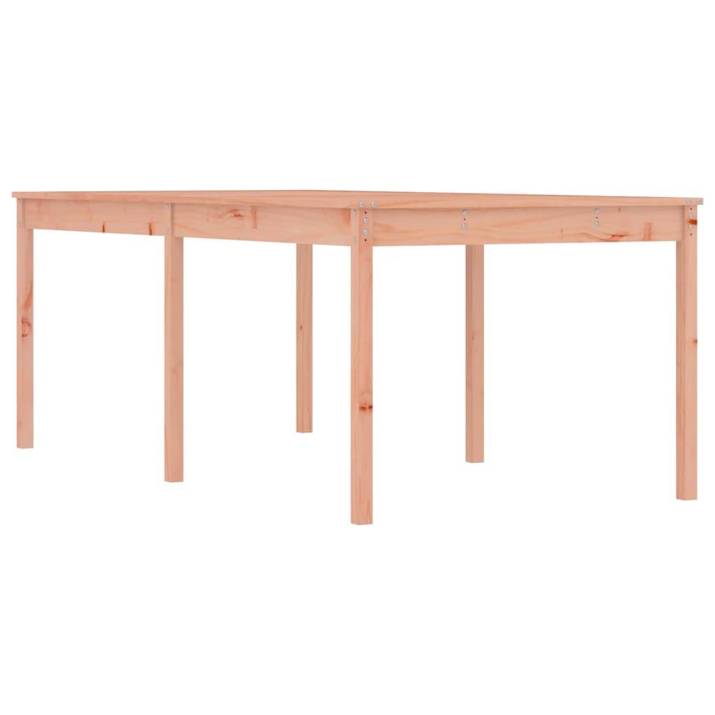 vidaXL Gartentisch 203,5x100x76 cm Massivholz Douglasie