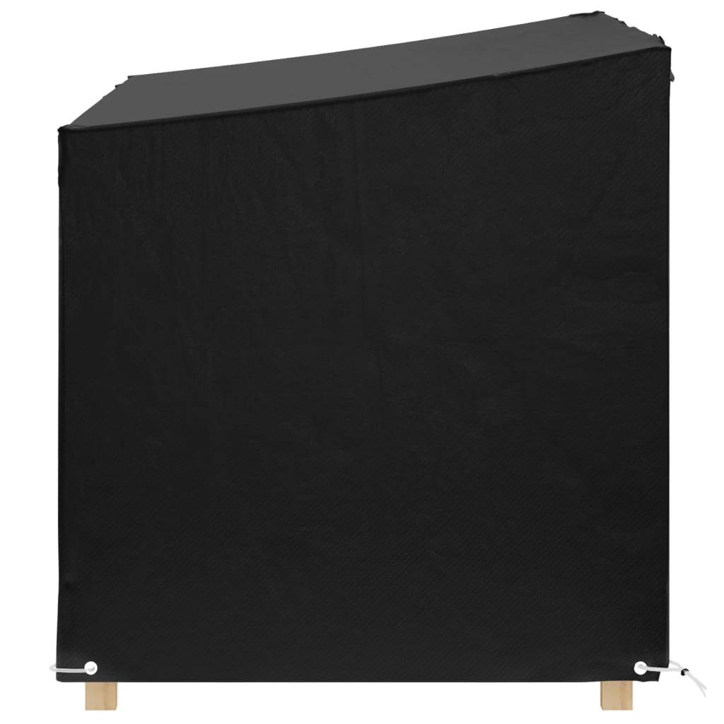 vidaXL Abdeckung für Schaukelbank 12Ösen 215x150x130/150cm Polyethylen