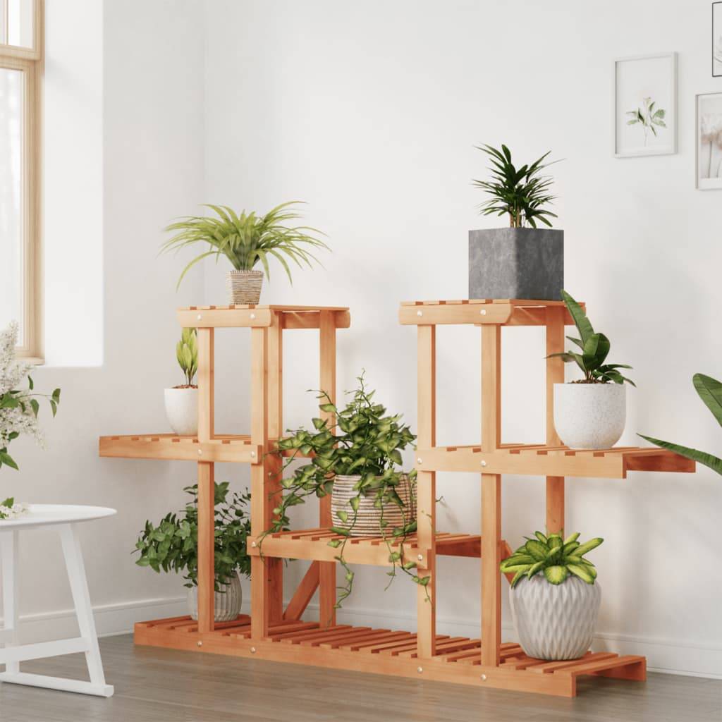 vidaXL Blumenständer 110x25x73 cm Massivholz Tanne