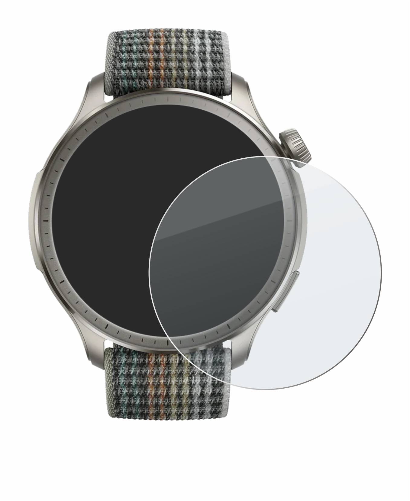 BROTECT AirGlass Matt Glas Panzer Folie für Huami Amazfit Balance