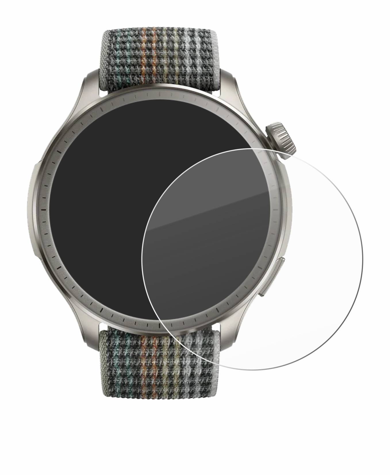 BROTECT AirGlass Glas Panzer-Folie für Huami Amazfit Balance - Schutzglas