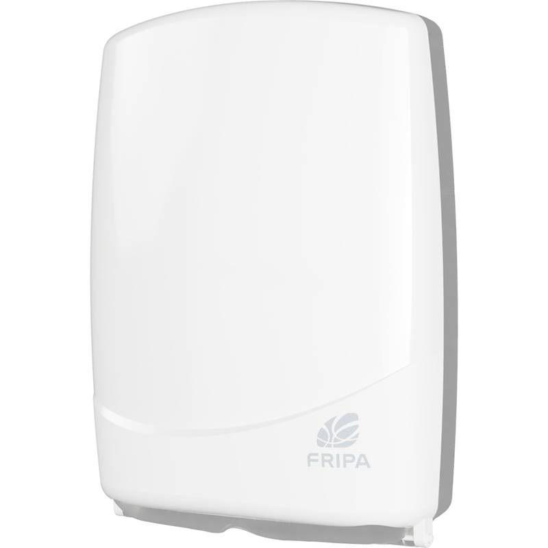 Fripa Falthandtuch-Spender, Kunststoff, weiß