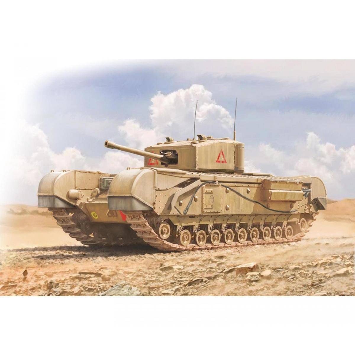 7083 - Modellbausatz,1:72 Brit. Churchill Mk. III