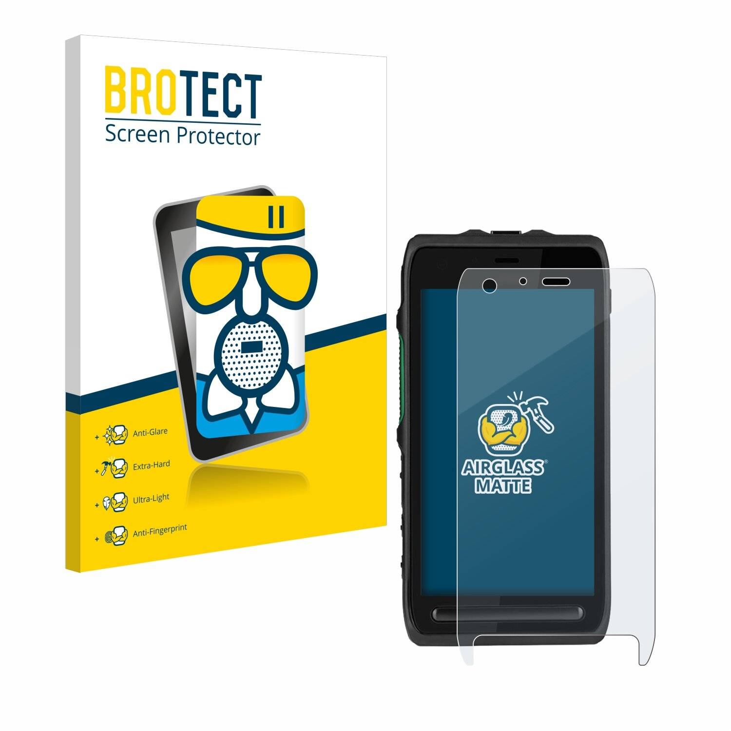 BROTECT AirGlass Matt Glas Panzer Folie für Motorola LEX