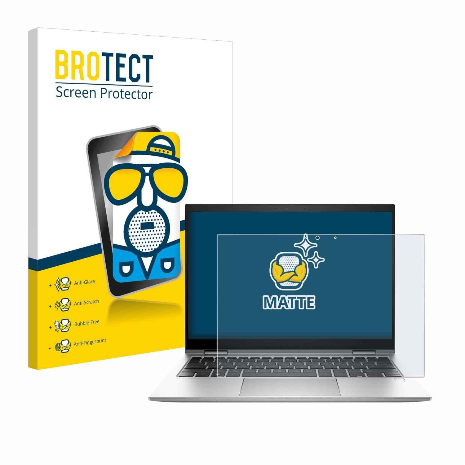 BROTECT Entspiegelungs-Folie für HP EliteBook x360 830 G10