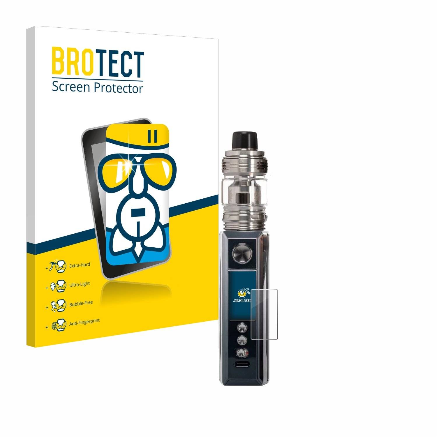 BROTECT AirGlass Glas Panzer-Folie für Voopoo Drag M100S -