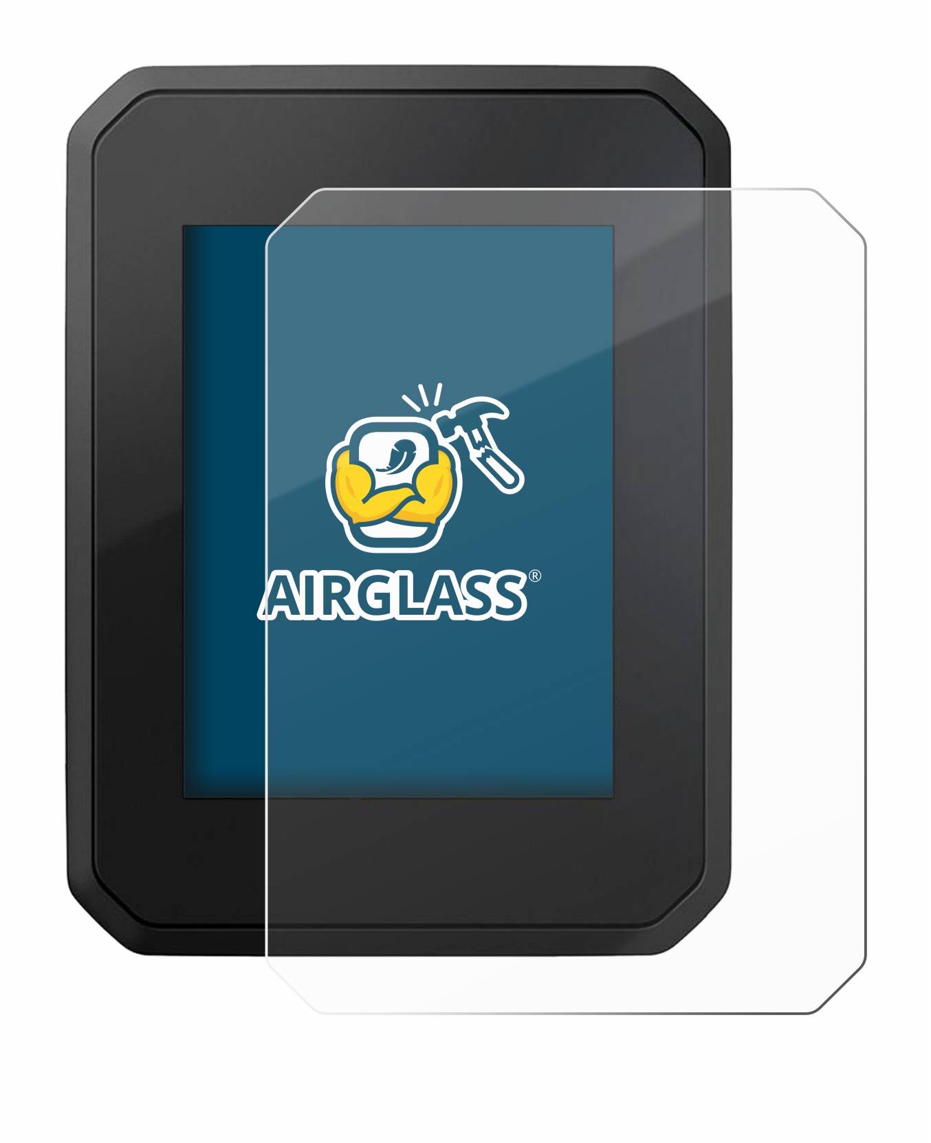 BROTECT AirGlass Glas Panzer-Folie für FIT Display Compact - Schutzglas