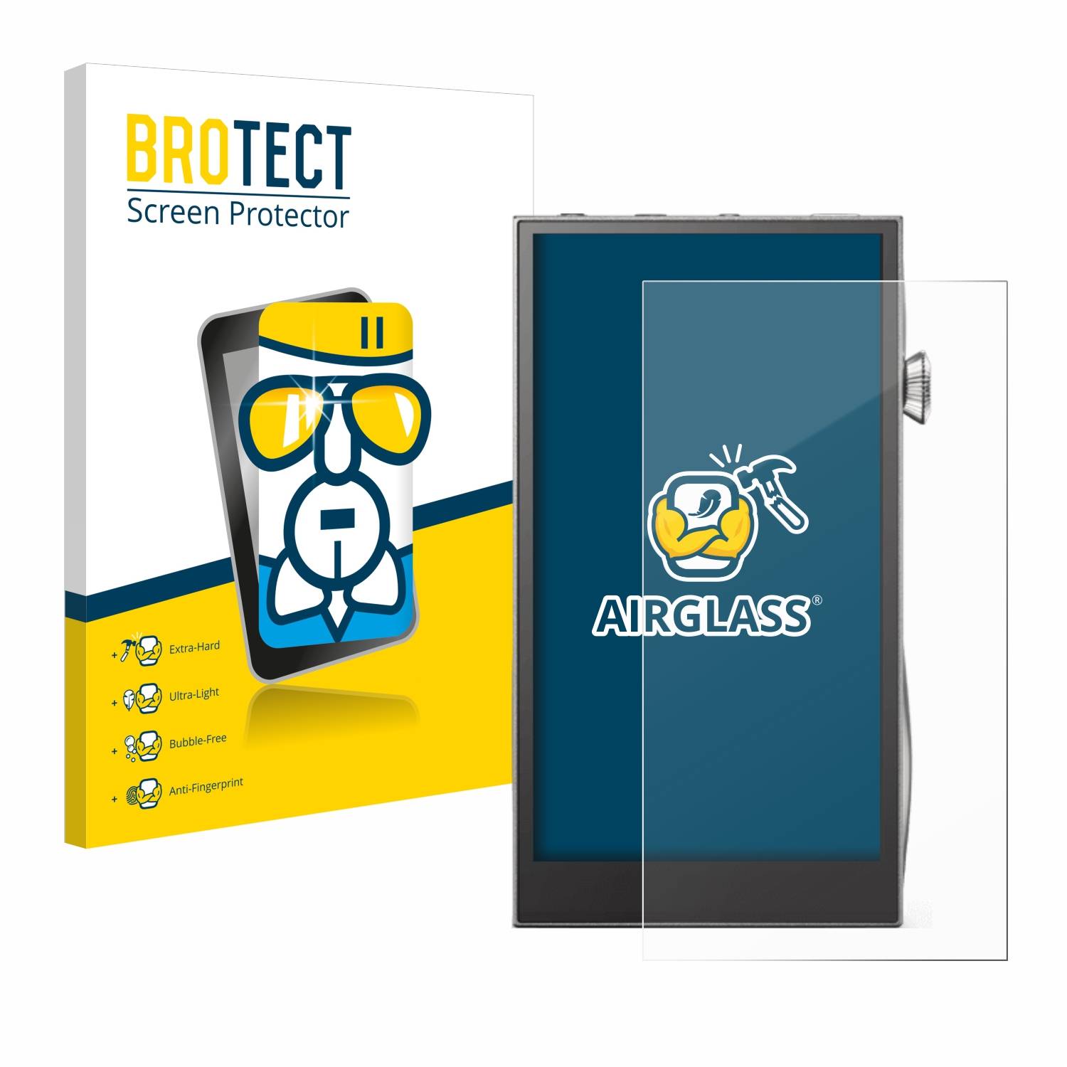 BROTECT AirGlass Glas Panzer-Folie für Astell&Kern A&futura SE300 - Schutzglas