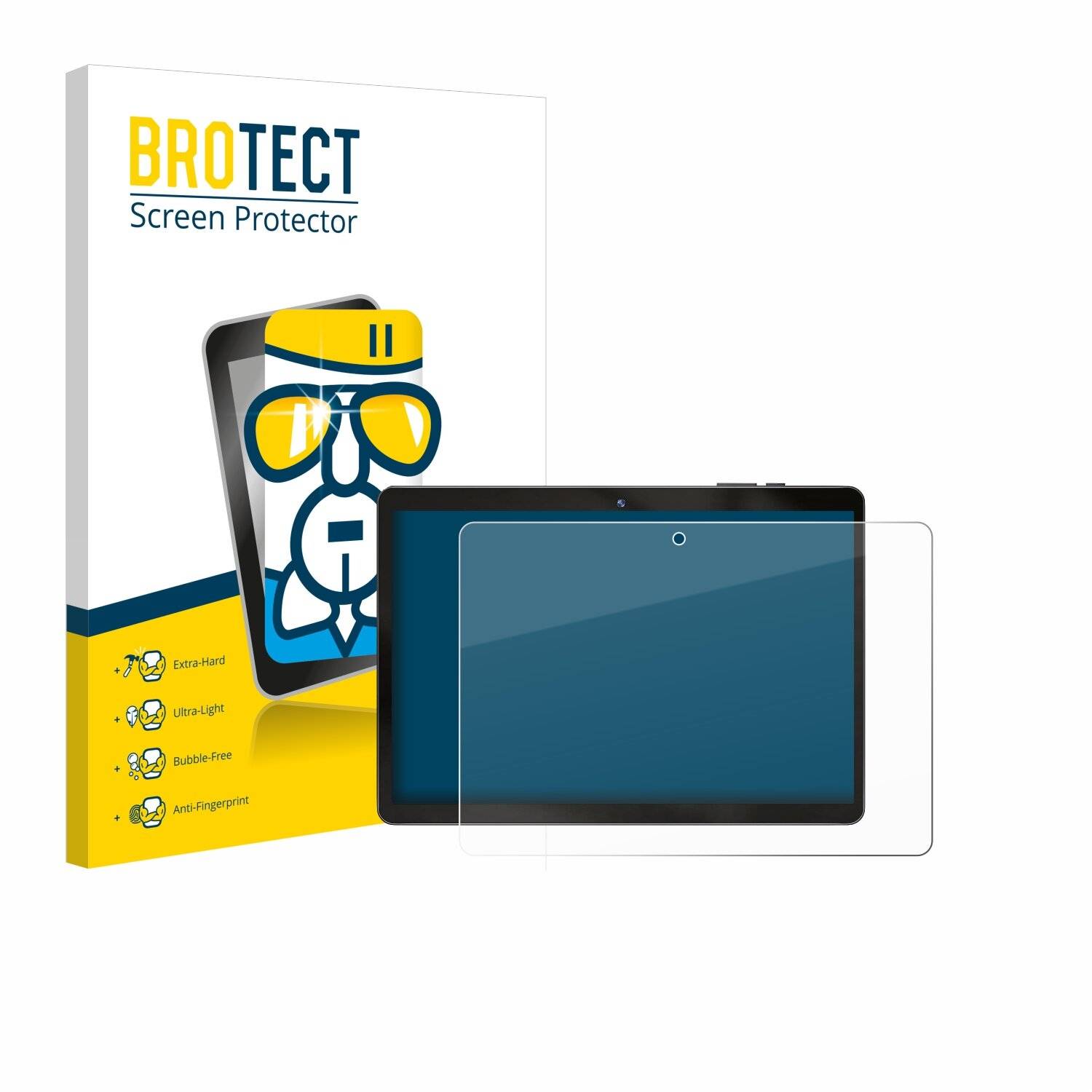 BROTECT AirGlass Glas Panzer-Folie für SGIN E10P 10.1 -