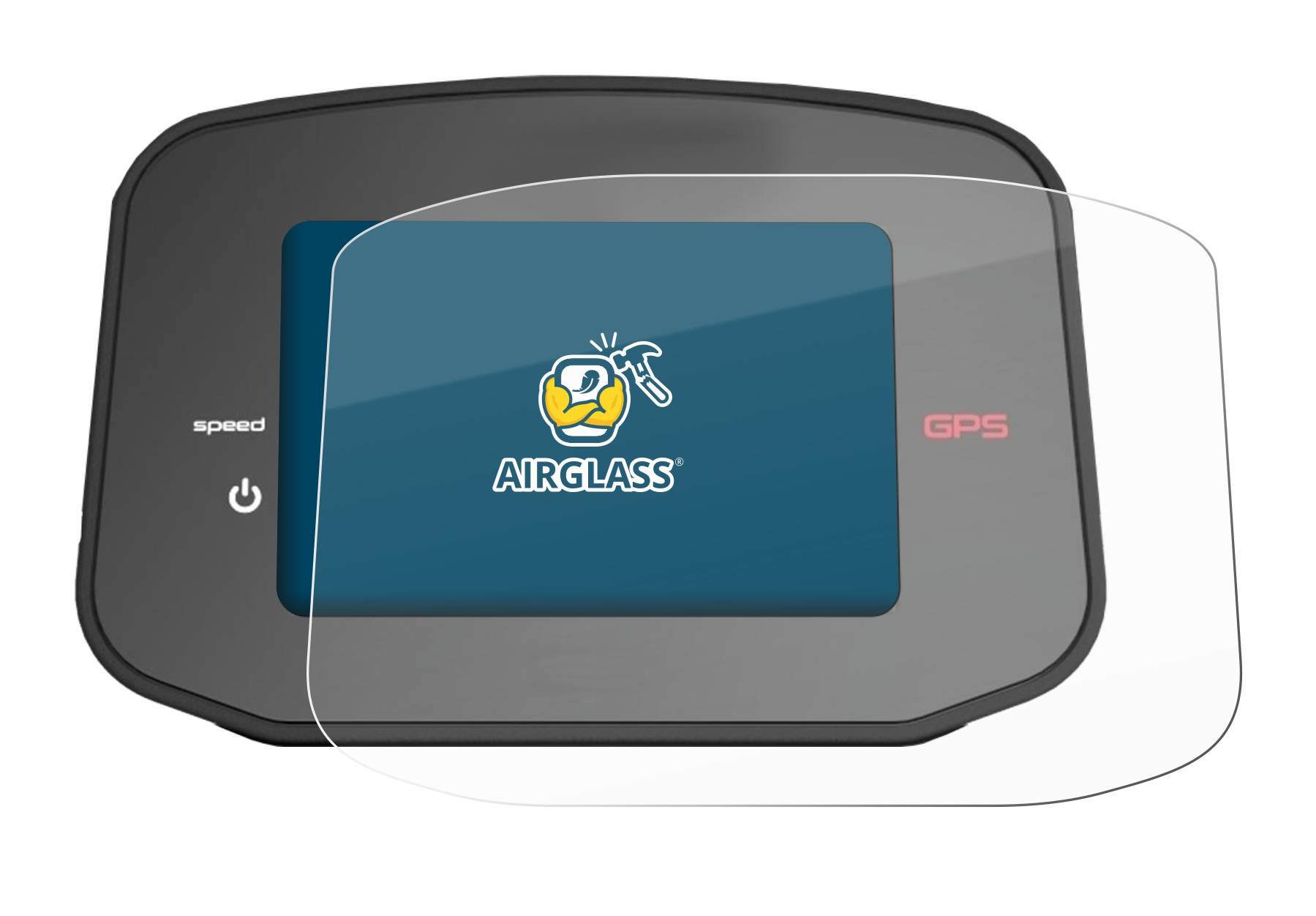 BROTECT AirGlass Glas Panzer-Folie für PowaKaddy CT8 GPS - Schutzglas