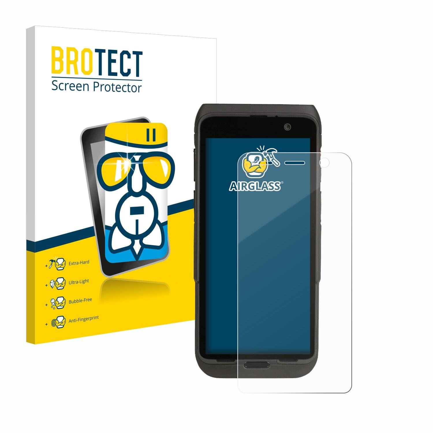 BROTECT AirGlass Glas Panzer-Folie für Honeywell CT47 -
