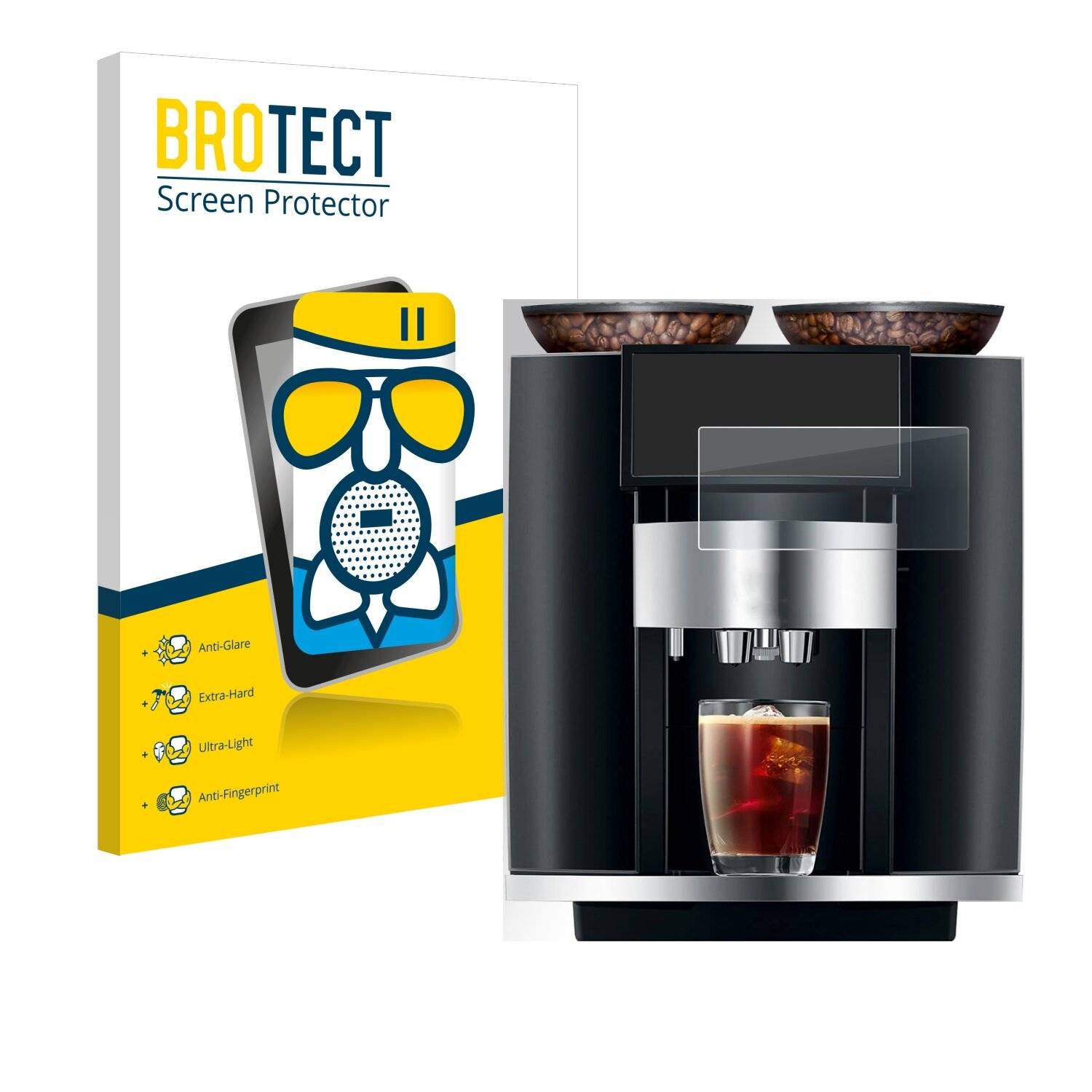 BROTECT AirGlass Matt Glas Panzer Folie für Jura Giga