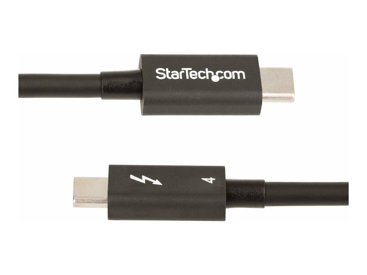 StarTech.com 1 m Thunderbolt 4 Kabel, 100W PD, 8K, Intel-zertifiziert - Thunderbolt-Kabel - Thunderbolt 4 (M)