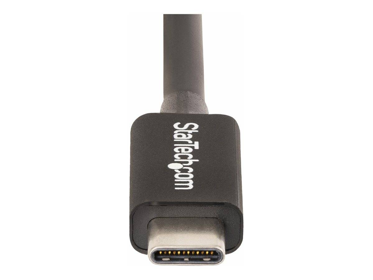 StarTech.com 1.6ft (50cm) Thunderbolt 4 Cable, 40Gbps, 100W Power Delivery, 4K/8K Video Support, Intel-Certified Thunder