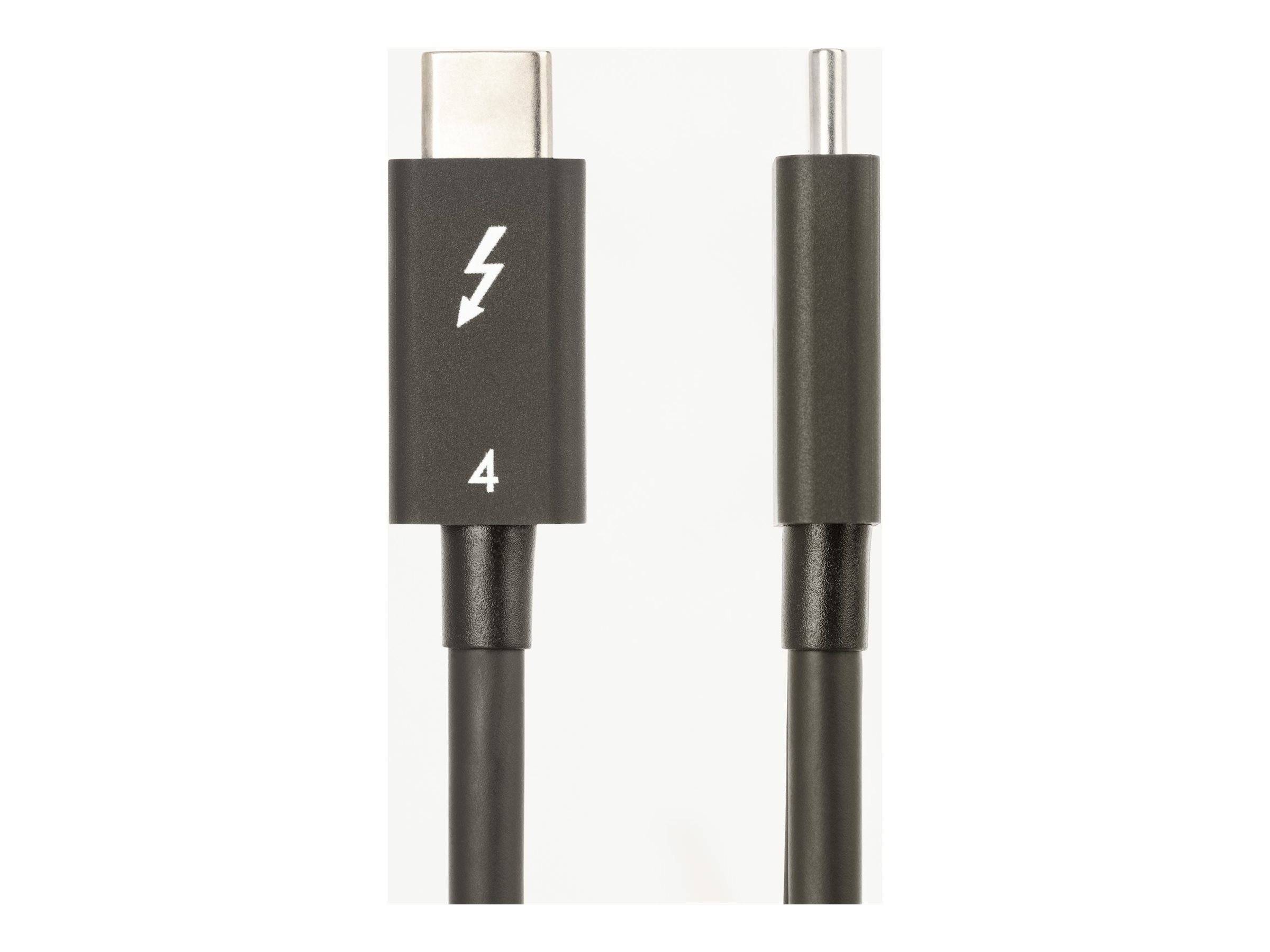 StarTech.com 1 m Thunderbolt 4 Kabel, 100W PD, 8K, Intel-zertifiziert - Thunderbolt-Kabel - Thunderbolt 4 (M)