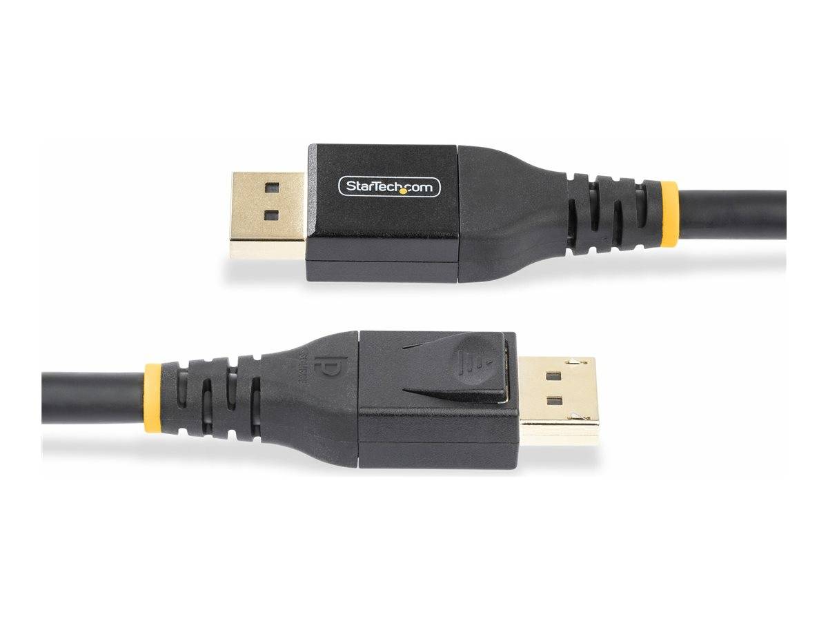 StarTech.com 25ft (7m) VESA-Certified Active DisplayPort 1.4 Cable, DP8K w/HBR3/HDR10/MST/DSC 1.2/HDCP 2.2, 8K 60Hz, 4K