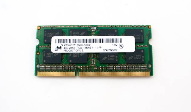 4GB 1600MHZ PC3-12800CL-11 SO-DIMMCL-11 SO-DIMM