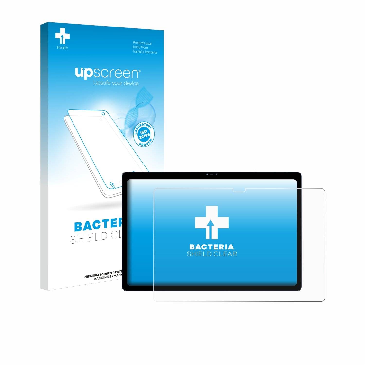 upscreen Bacteria Shield Schutzfolie für Leia Lume Pad 2 -