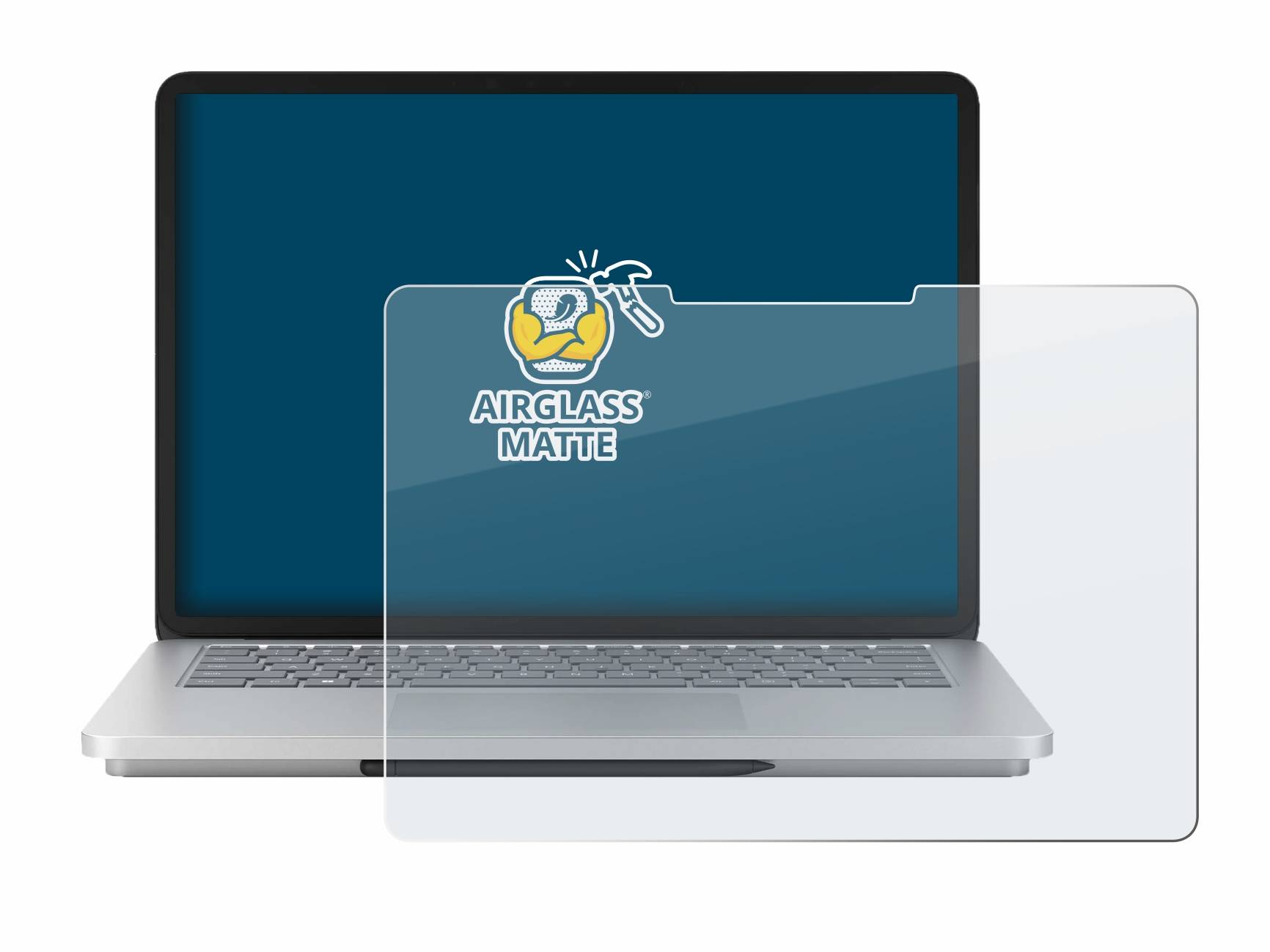 BROTECT AirGlass Matt Glas Panzer Folie für Microsoft Surface Laptop Studio 2