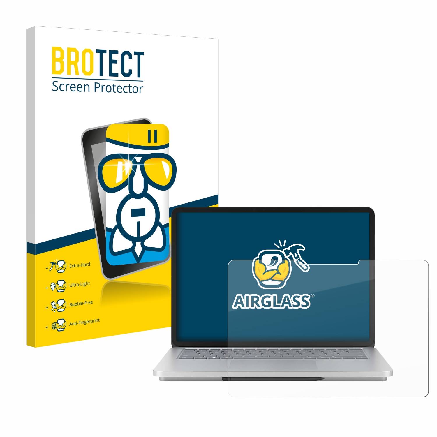 BROTECT AirGlass Glas Panzer-Folie für Microsoft Surface Laptop Studio 2 - Schutzglas