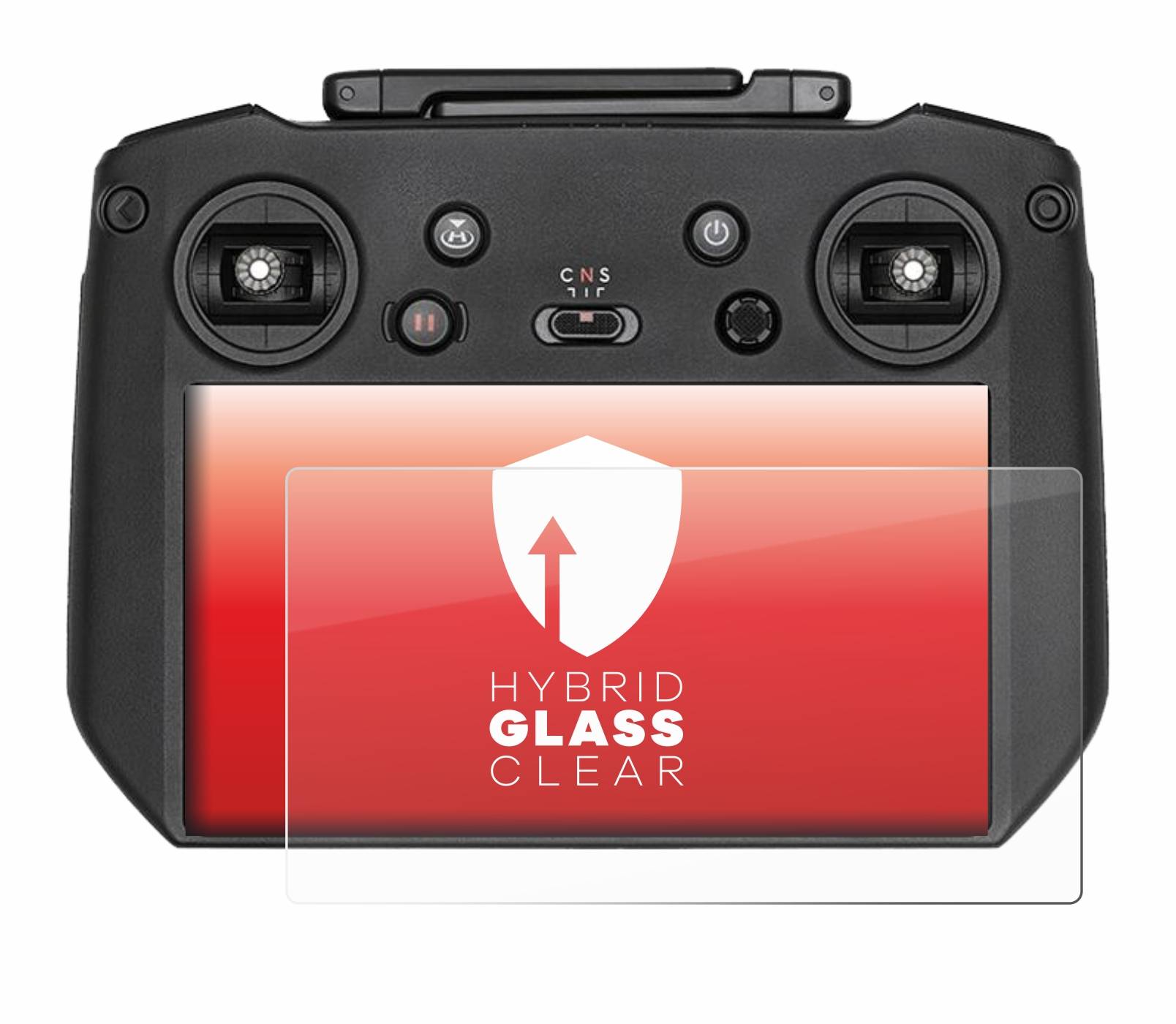 upscreen Hybrid Glas Panzer-Folie für DJI Mavic 3 RC Pro