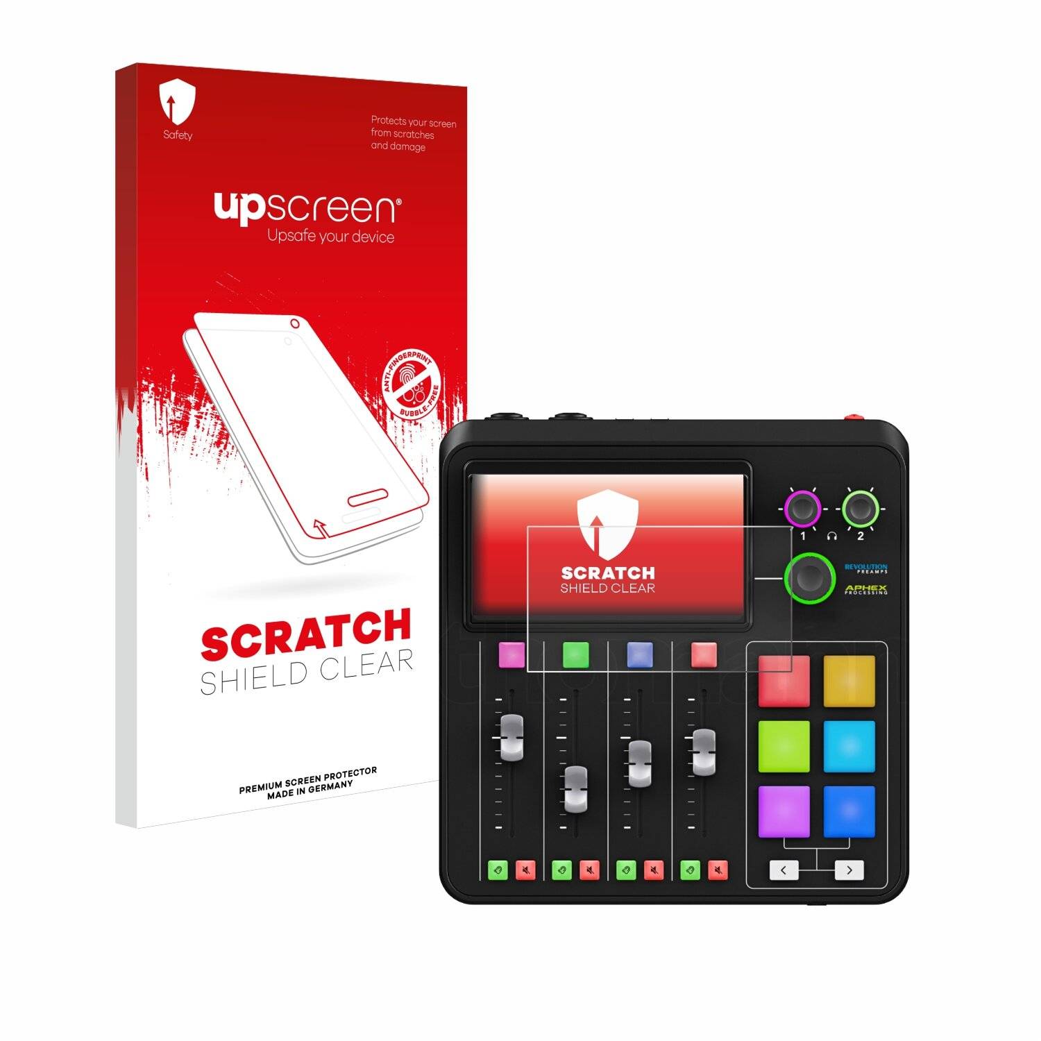 upscreen Scratch Shield Schutzfolie für Rode Rodecaster