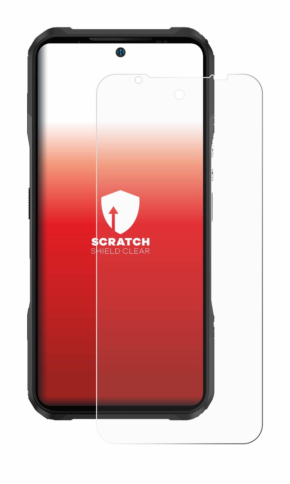 upscreen Scratch Shield Schutzfolie für Doogee V20 Pro