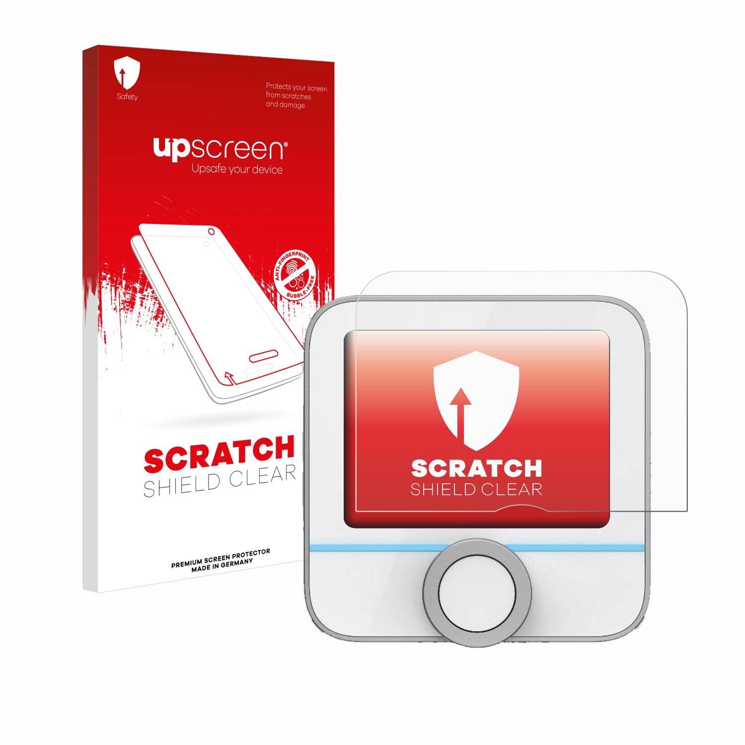 upscreen Scratch Shield Schutzfolie für Bosch Smart Home 230 V (Raumthermostat
