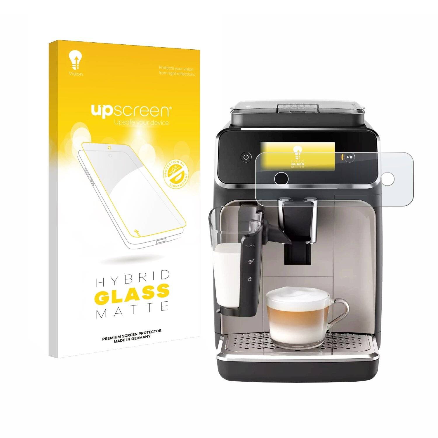 upscreen Hybrid Glas Matt Panzer-Folie für Philips Series
