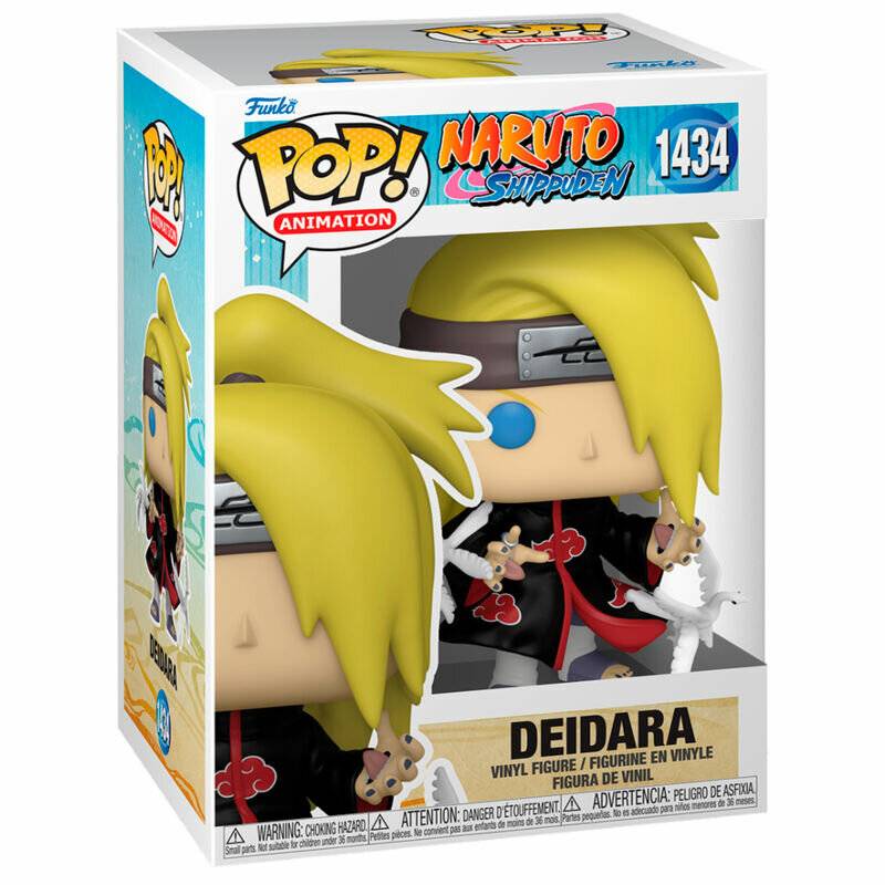 Naruto Pop! Animation Vinyl Figur Deidara 9 cm