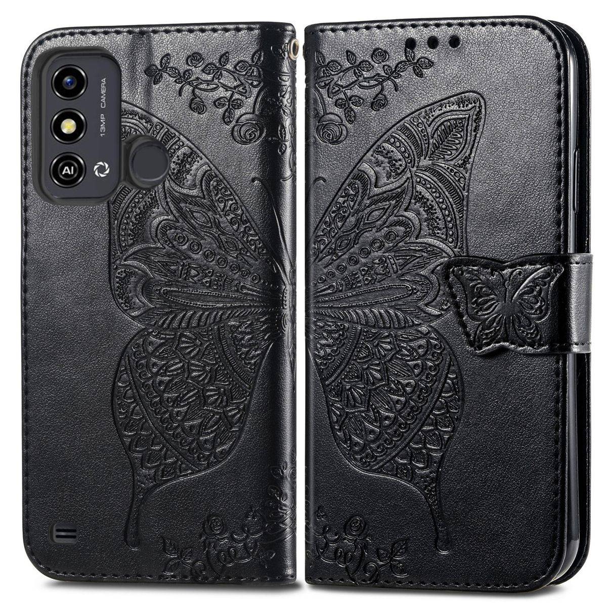 Für ZTE Blade A53 Kunstleder Tasche Hülle Etuis Schutz Book Motiv 1