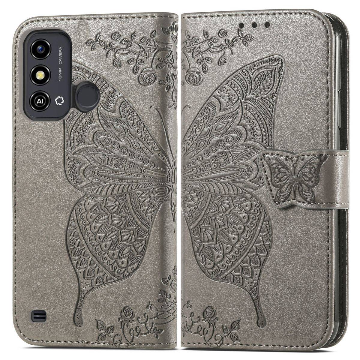 Für ZTE Blade A53 Kunstleder Tasche Hülle Etuis Schutz Book Motiv 5