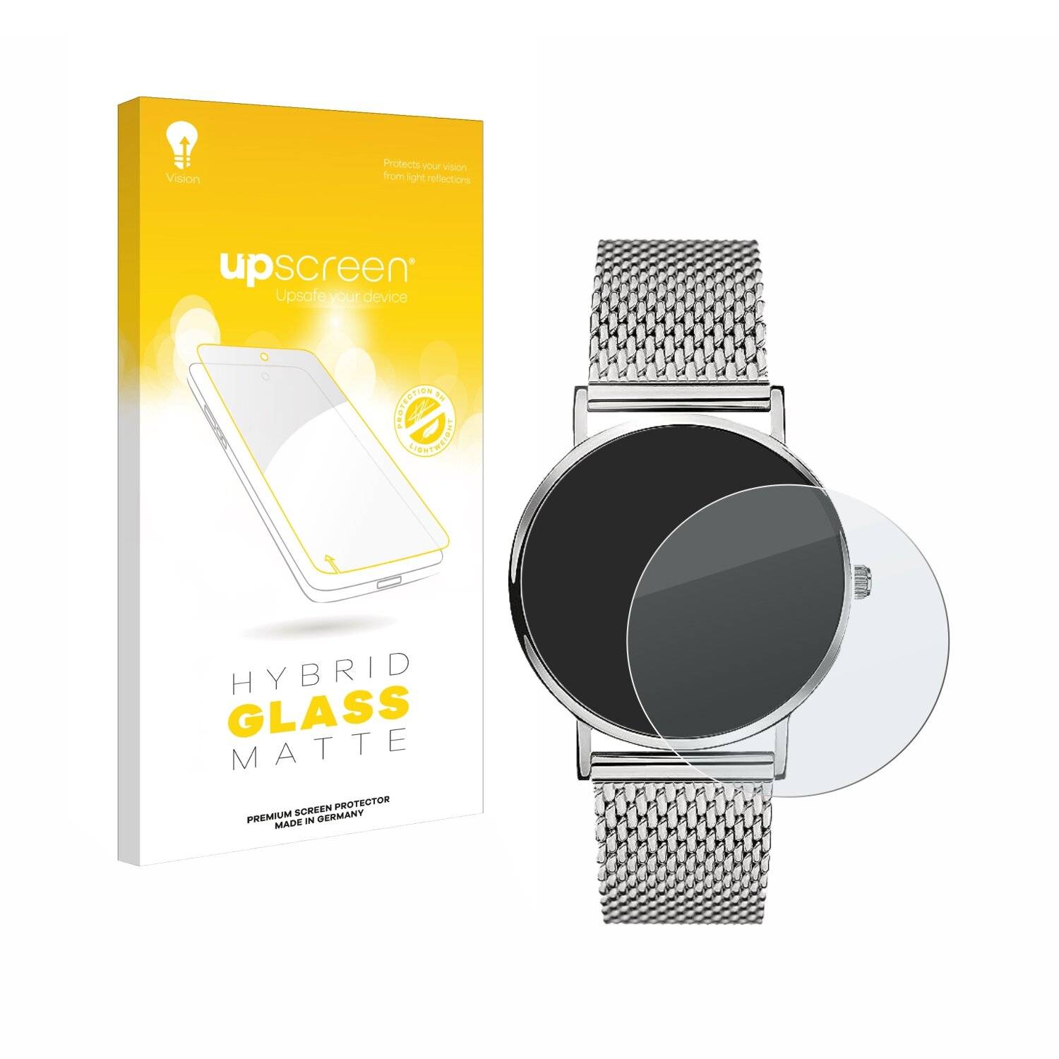 upscreen Hybrid Glas Matt Panzer-Folie für Liebeskind New Case Mesh (34