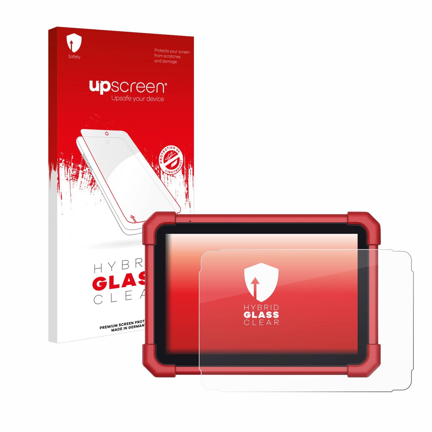 upscreen Hybrid Glas Panzer-Folie für Launch X-431 Euro Turbo II