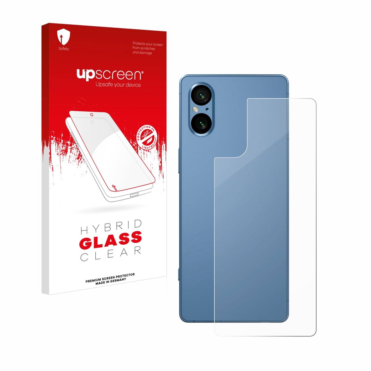 upscreen Hybrid Glas Panzer-Folie für Sony Xperia 5 V