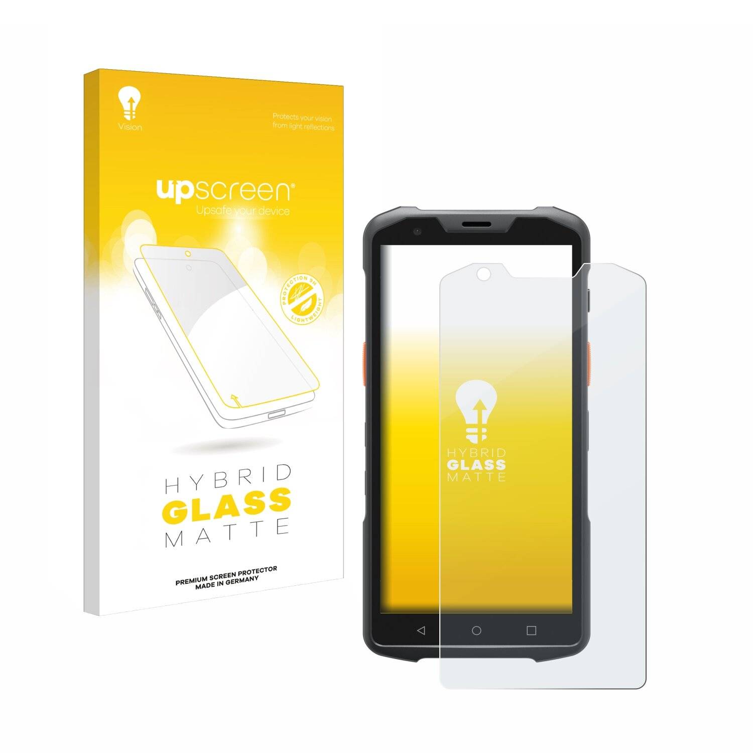 upscreen Hybrid Glas Matt Panzer-Folie für Sunmi