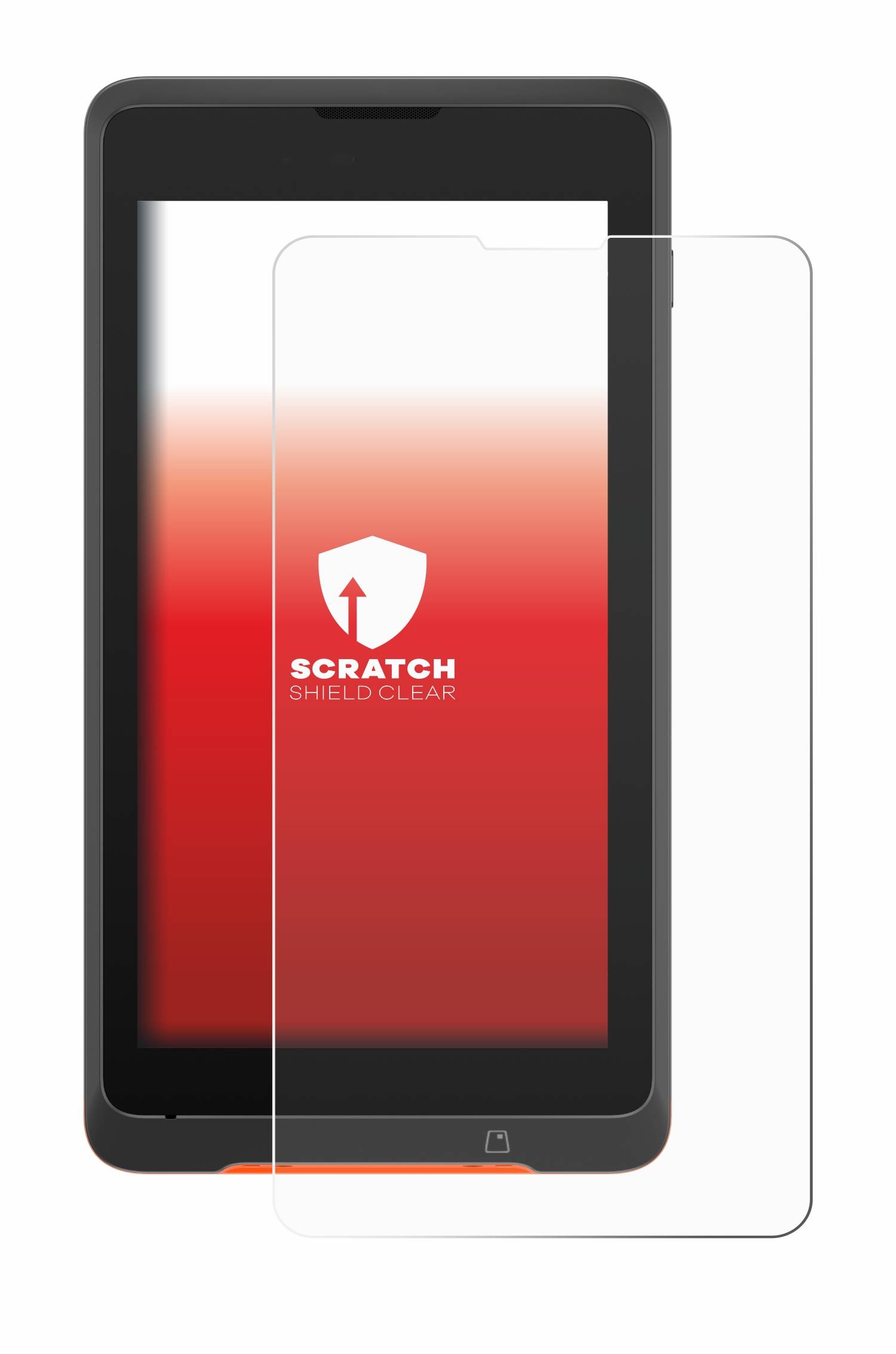 upscreen Scratch Shield Schutzfolie für Sunmi P2 Lite SE