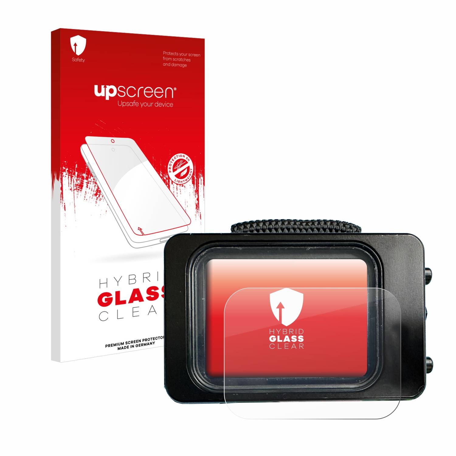 upscreen Hybrid Glas Panzer-Folie für Divesoft Freedom dive computer