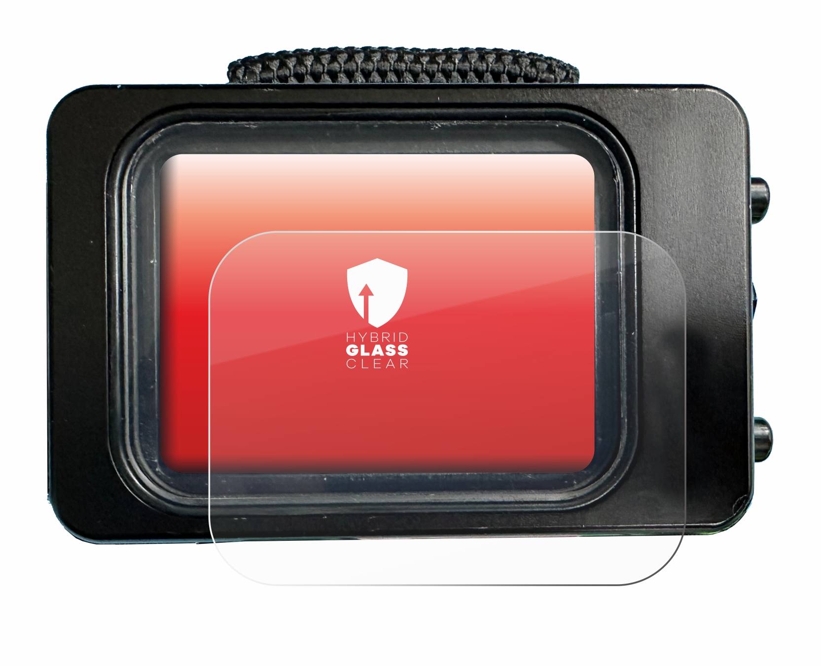 upscreen Hybrid Glas Panzer-Folie für Divesoft Freedom dive computer