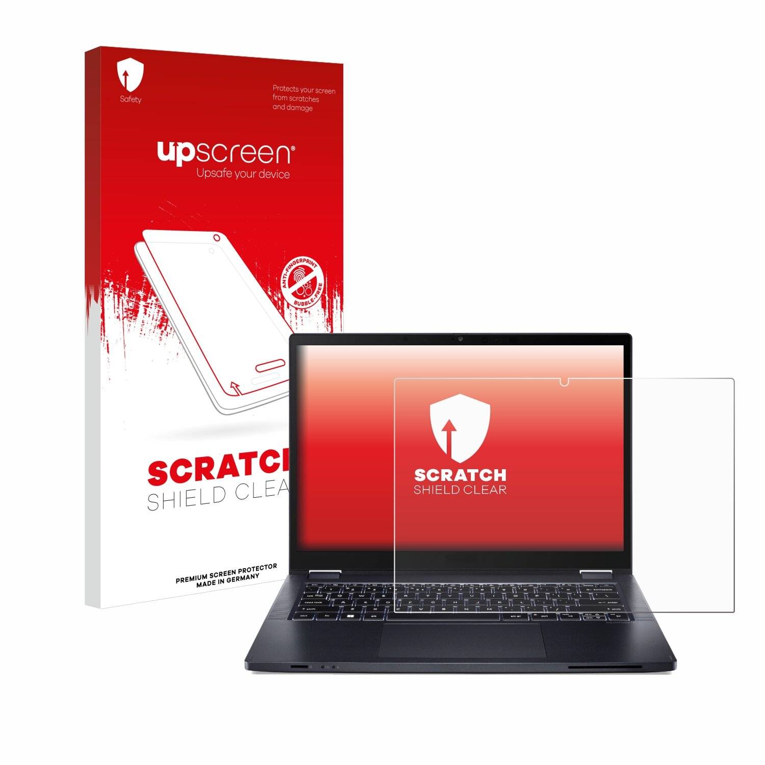 upscreen Scratch Shield Schutzfolie für Acer TravelMate Spin P4 14