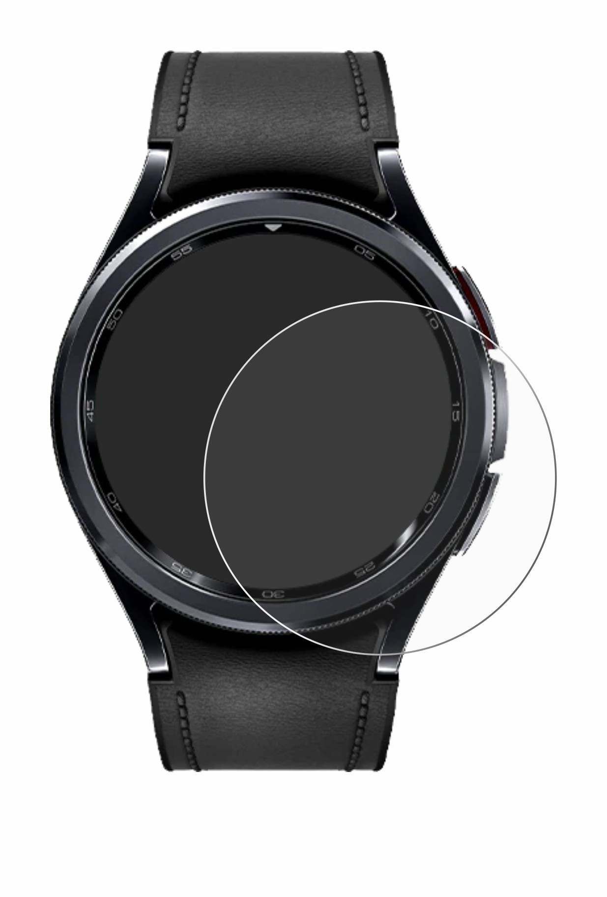 upscreen Scratch Shield Schutzfolie für Samsung Galaxy Watch 6 Classic (47 mm)