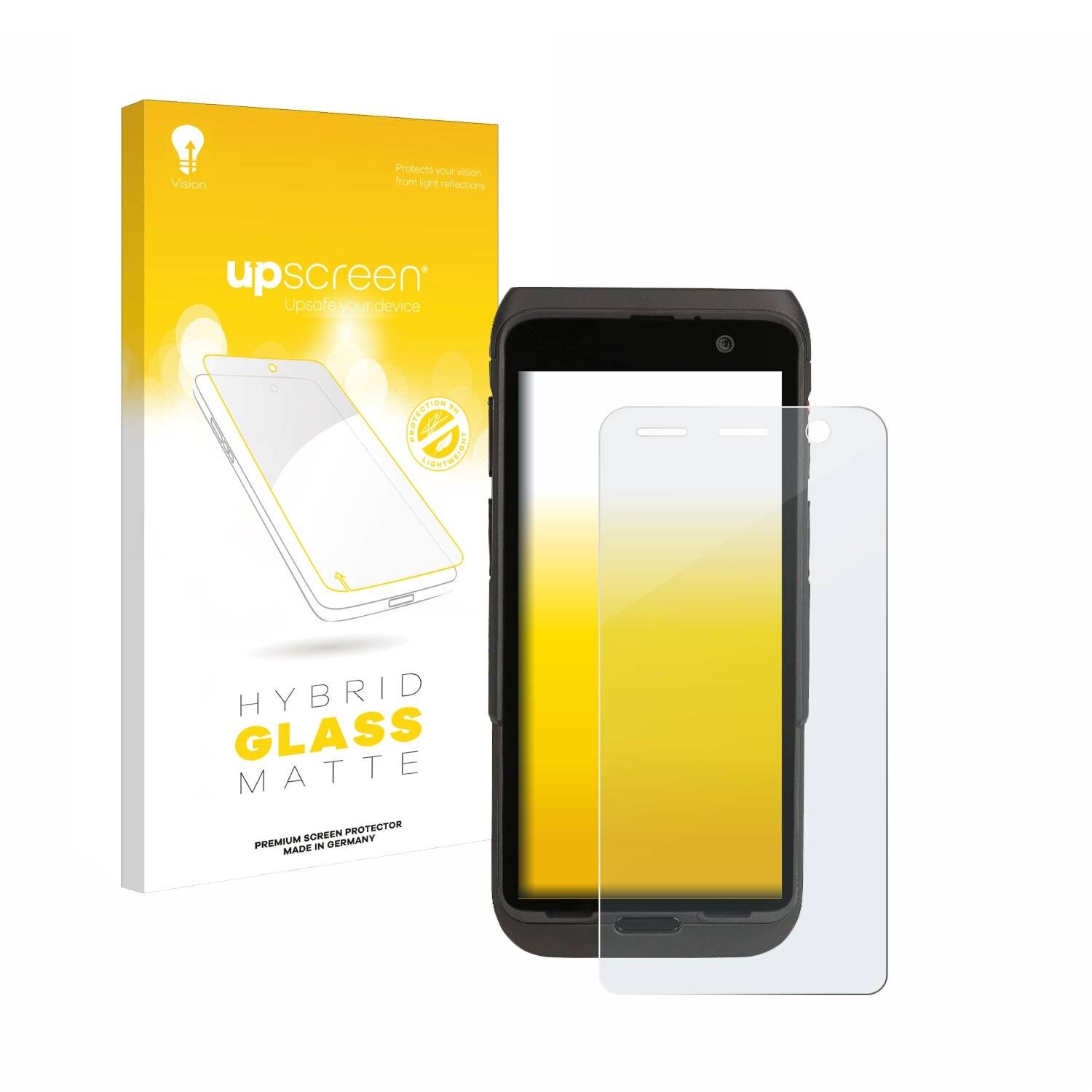 upscreen Hybrid Glas Matt Panzer-Folie für Honeywell